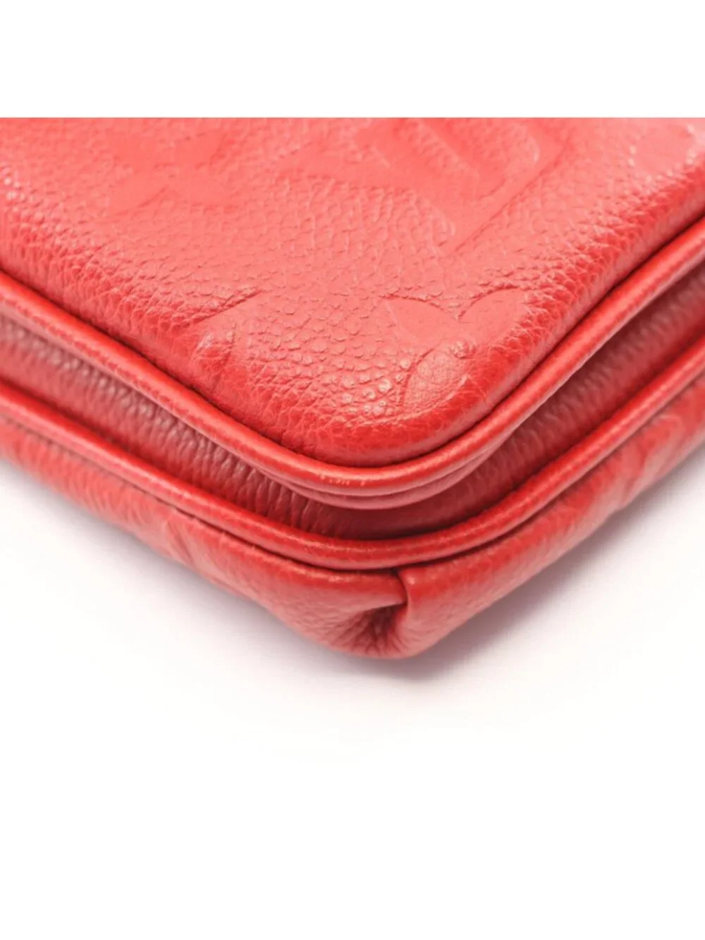 Louis Vuitton Shoulder Bag Monogram Empreinte Cerise Leather